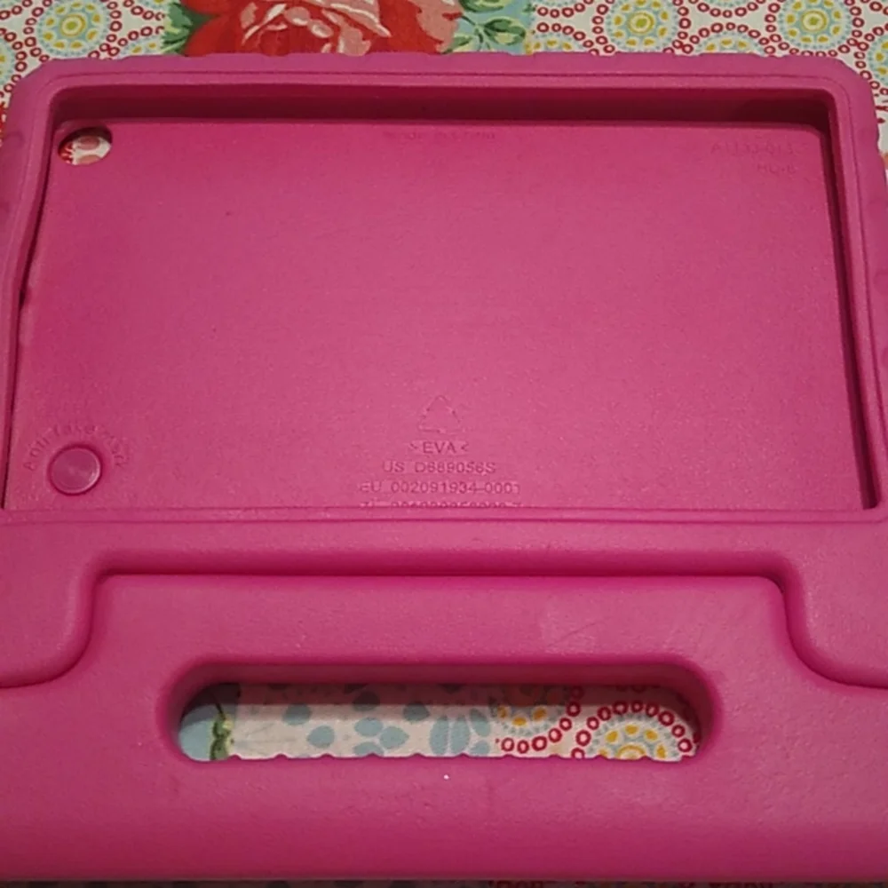 Pink Eva Tablet Case with handle